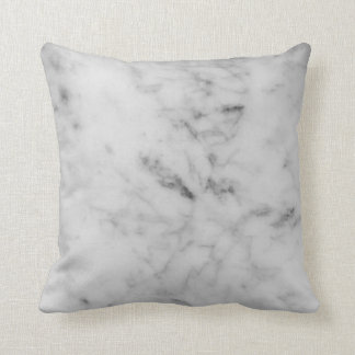 Coussin de marbre blanc