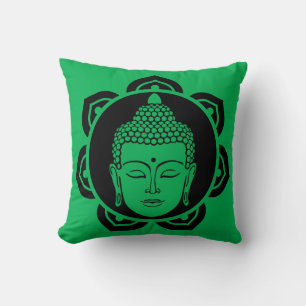 Coussin de méditation de la tête de bouddha