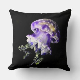 Coussin de méduse violette