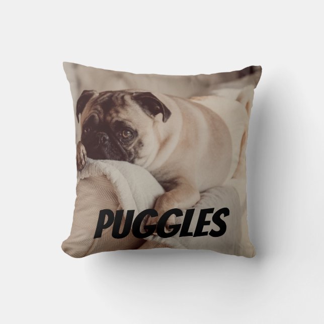 Coussin de mémoire pour animaux de compagnie perso (Recto)