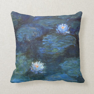 Coussin de Monet Nympheas
