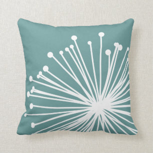 Coussin de morceau d'impression vintage