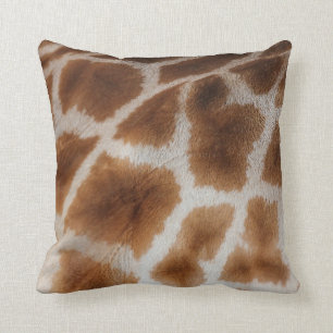 Coussin de motif de girafe