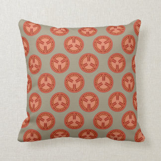 Coussin de motif d'impression de tomates