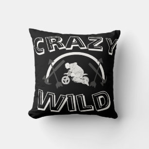 Coussin de moto pour motard marteau flèche sauvage