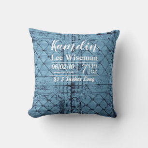 Coussin de naissance personnalisé Plafond de panne