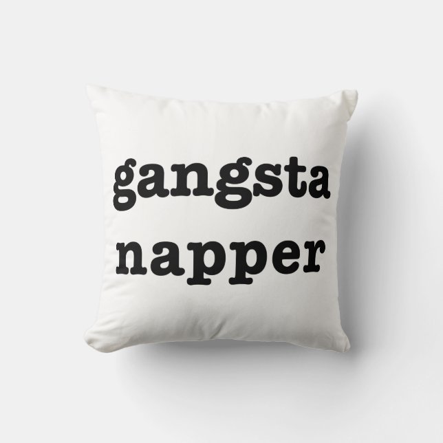 Coussin de Napper de Gangsta (Recto)