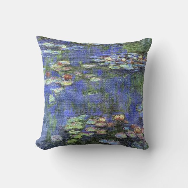 Coussin de nénuphars de Monet (Recto)