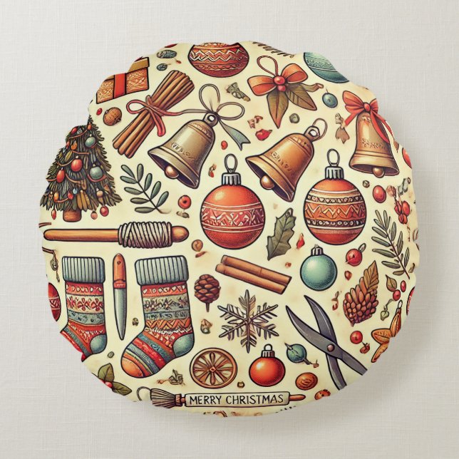 Coussin de Noël (Devant)