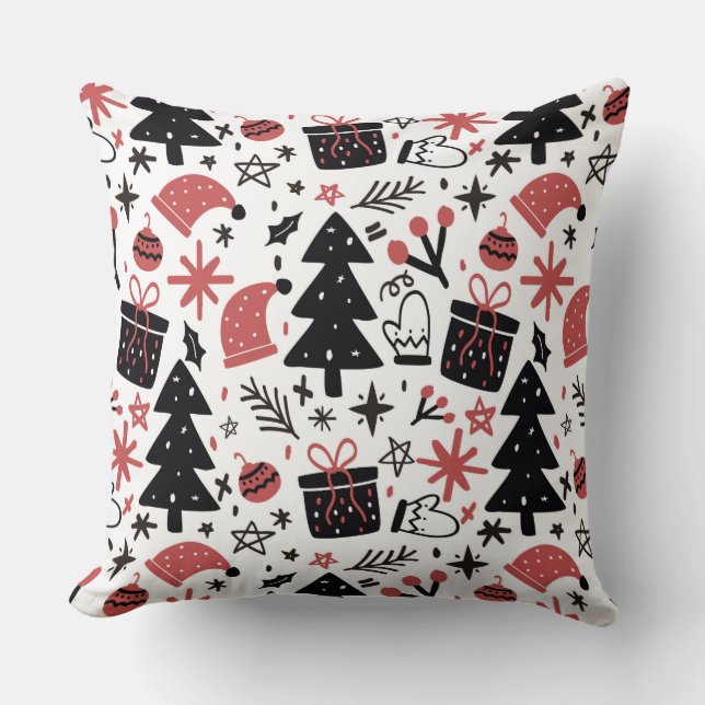 Coussin de Noël à jeter (Recto)