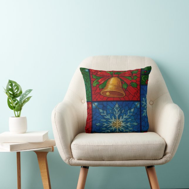 Coussin de Noël à jeter (Chaise)