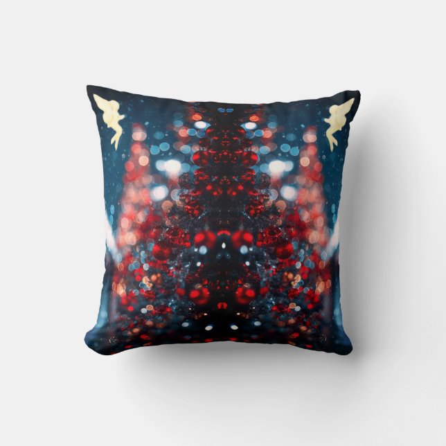 Coussin de Noël ambiance  (Recto)