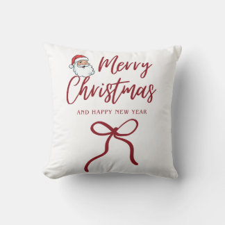 Coussin de Noël - Coussin de fête confortable pour