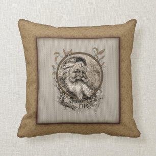 Coussin de Noël de Thomas Nast le père noël