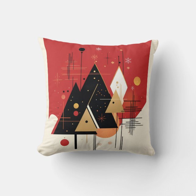 Coussin de Noël festif (Recto)