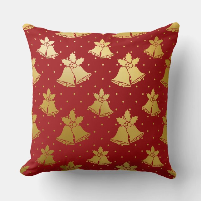 Coussin de Noël - Fêtes Coussin d'hiver Maison (Recto)