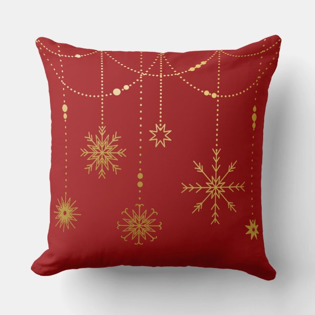 Coussin de Noël - Fêtes Coussin d'hiver Maison (Recto)