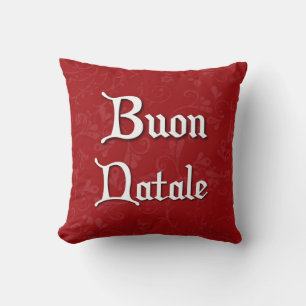 Coussin de Noël italien Buon Natale