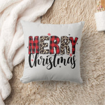 Coussin de Noël joyeux