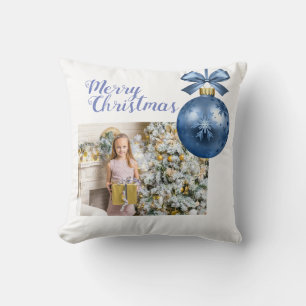 coussin de Noël personnalisé ajouter votre photo