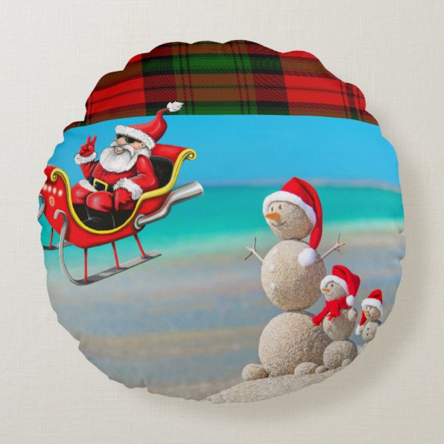 Coussin de Noël, Snowman (Devant)