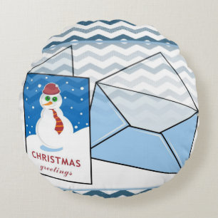 Coussin de Noël, Snowman