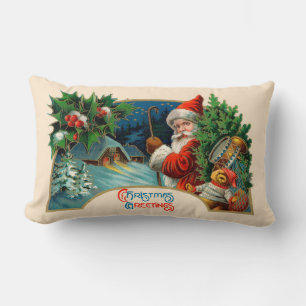 Coussin de Noël Vintage
