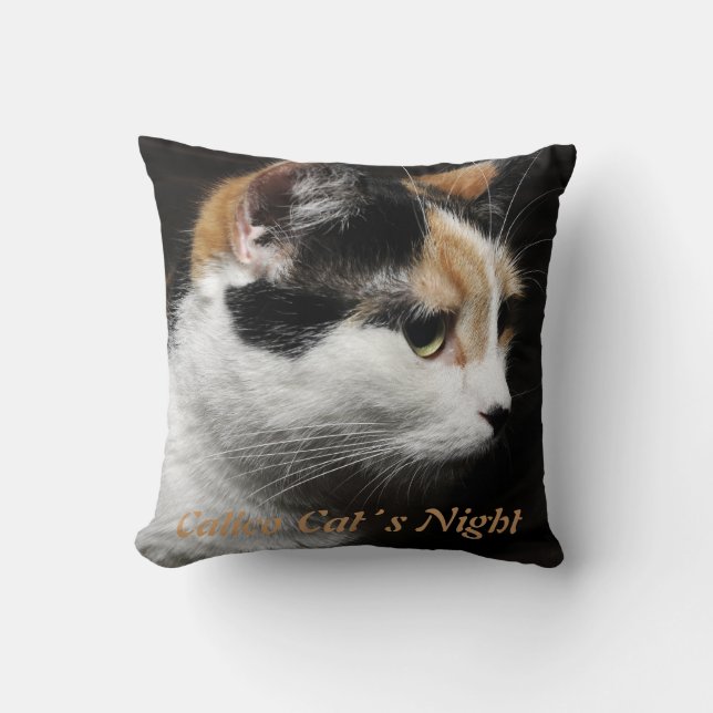 Coussin de nuit de Cat´s de calicot (Recto)