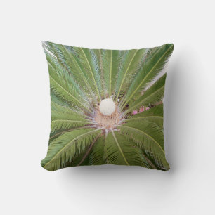 Coussin de palme vert