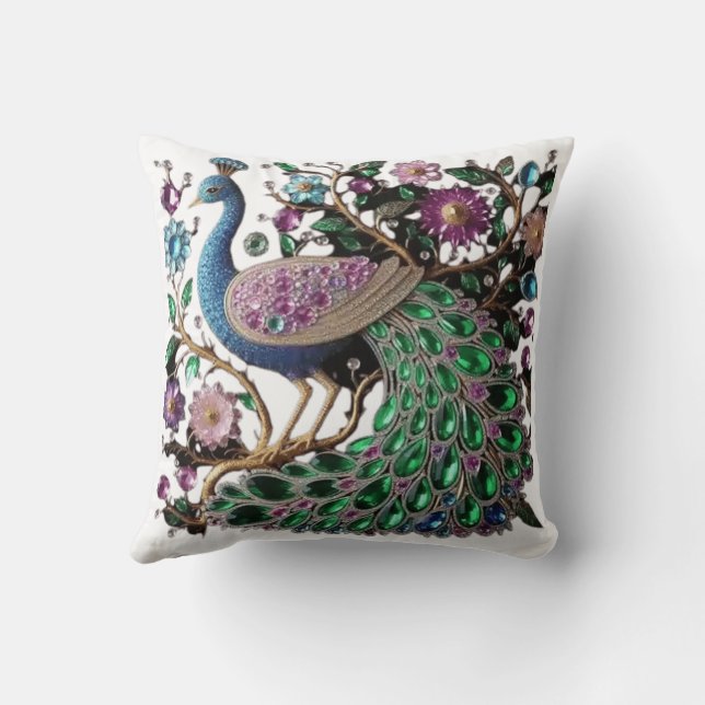 coussin de paon (Verso)