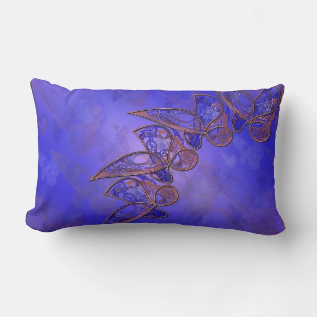 Coussin de papillons en cuivre (Recto)