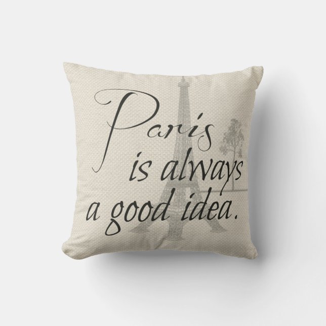 Coussin de Paris (Recto)