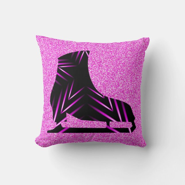 coussin de patinage sur glace - Pink Né en patinag (Recto)