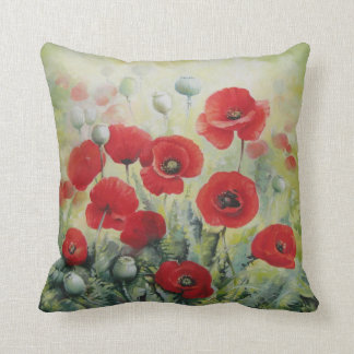 Coussin de pavots
