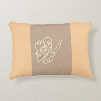 coussin de peinture de fleurs