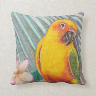 Coussin de perroquet