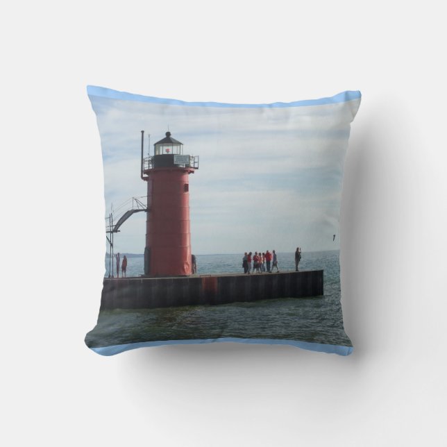 Coussin de phare de Southaven Michigan (Recto)