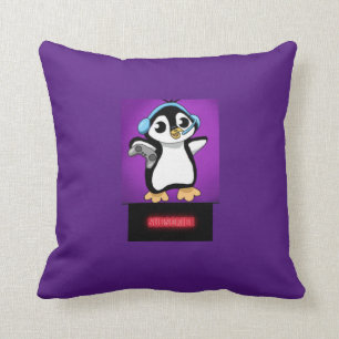 Coussin de pingouin