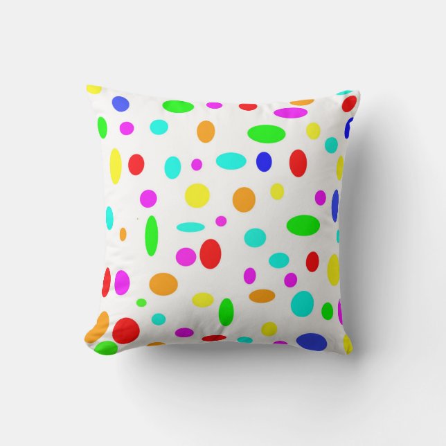 Coussin de points de couleur (Recto)