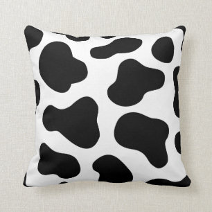 Coussin de points de vache mignon
