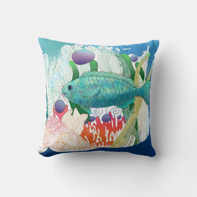 Coussin de poissons de quinzaine (Recto)