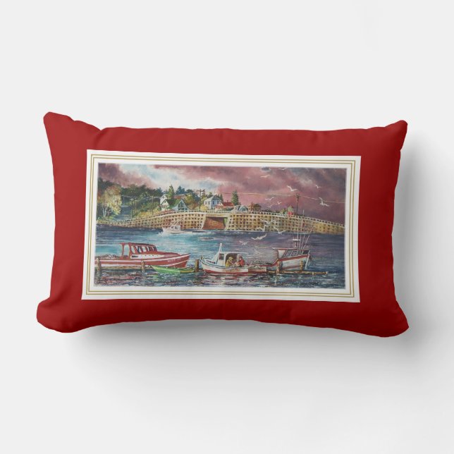 Coussin de pont de Cribstone d'île de Bailey (Recto)