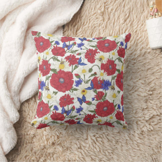 Coussin de Populaire Fleur de prairie