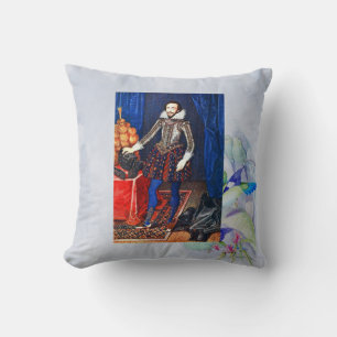 Coussin de portrait médiéval