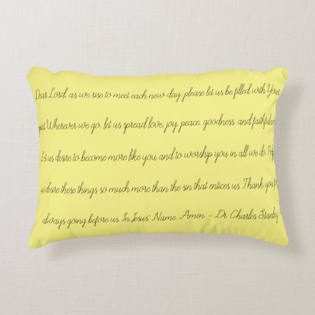 Coussin de prière du matin (Devant)