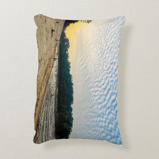 Coussin de rêves côtiers - Ciel bleu et vague sere