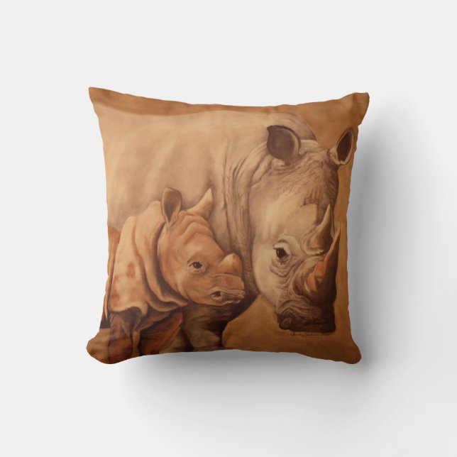 Coussin de rhinocéros (Recto)