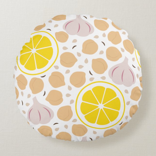 Coussin de ronde Hummus (Devant)