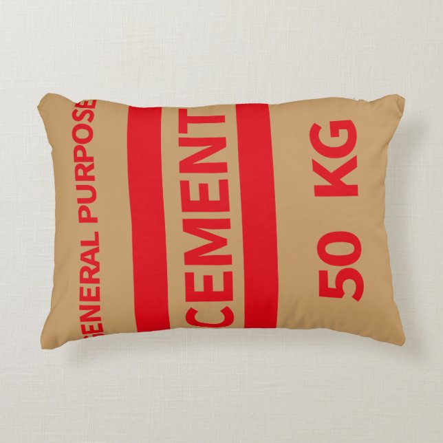 Coussin de sac de ciment (Devant)