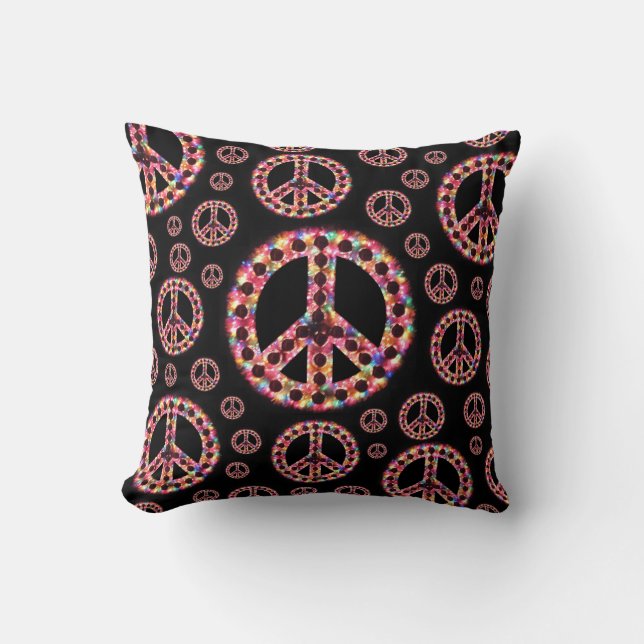 coussin de SECOUSSE de MoJo d'Américain de la paix (Recto)